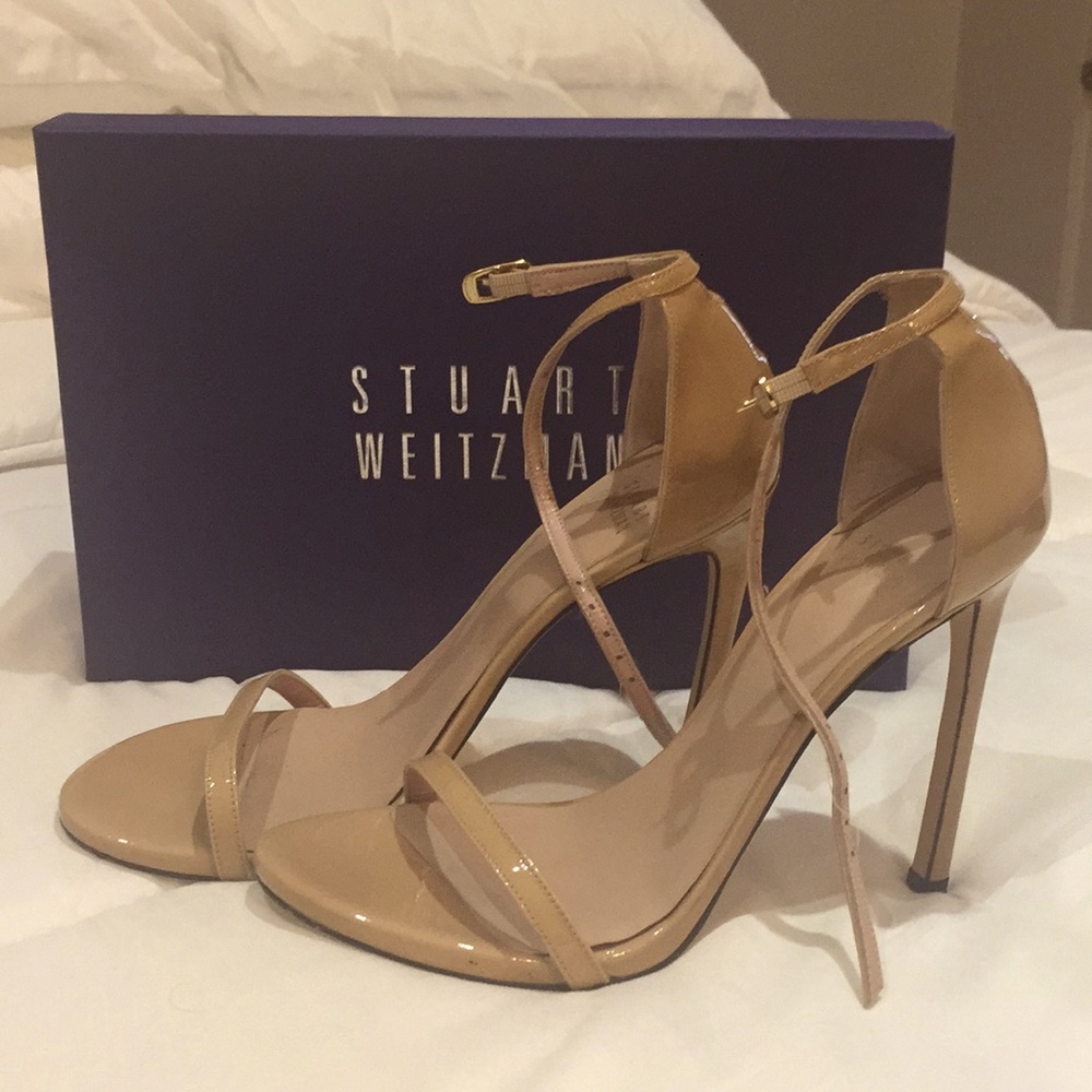 Stuart Weitzman Nudist high heels